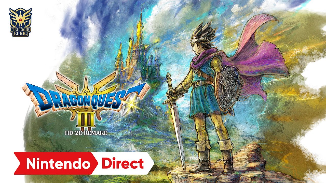 Dragon Quest III HD-2D Remake arrive le 14 novembre sur Nintendo Switch !
