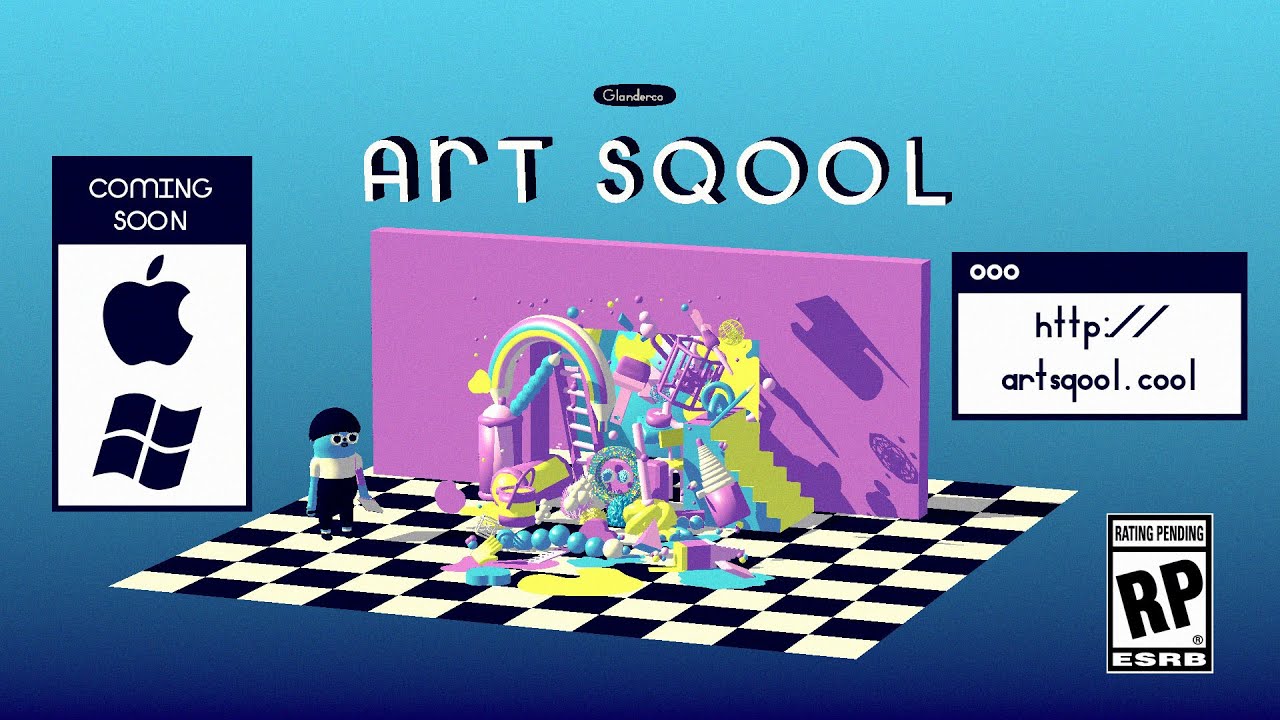 ART SQOOL [Mac/PC game — trailer]