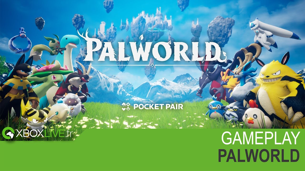 GAMEPLAY Xbox Series X - Palworld