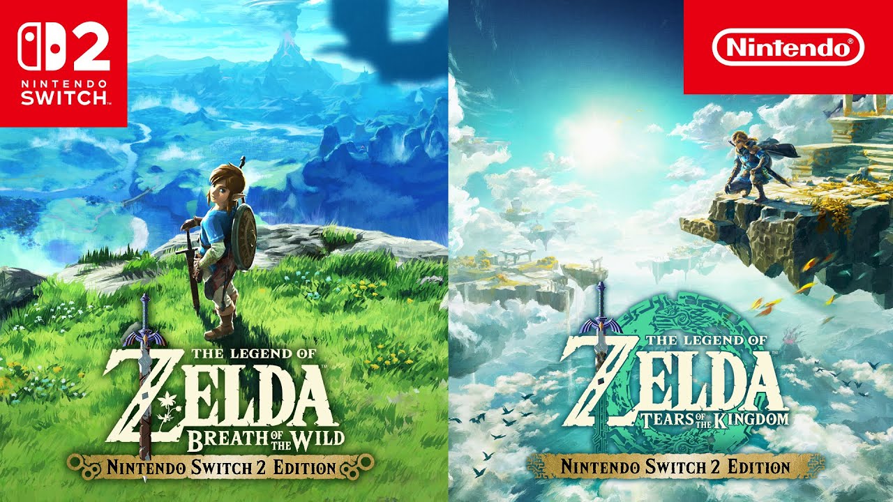 Deux aventures The Legend of Zelda sublimées sur Nintendo Switch 2 !
