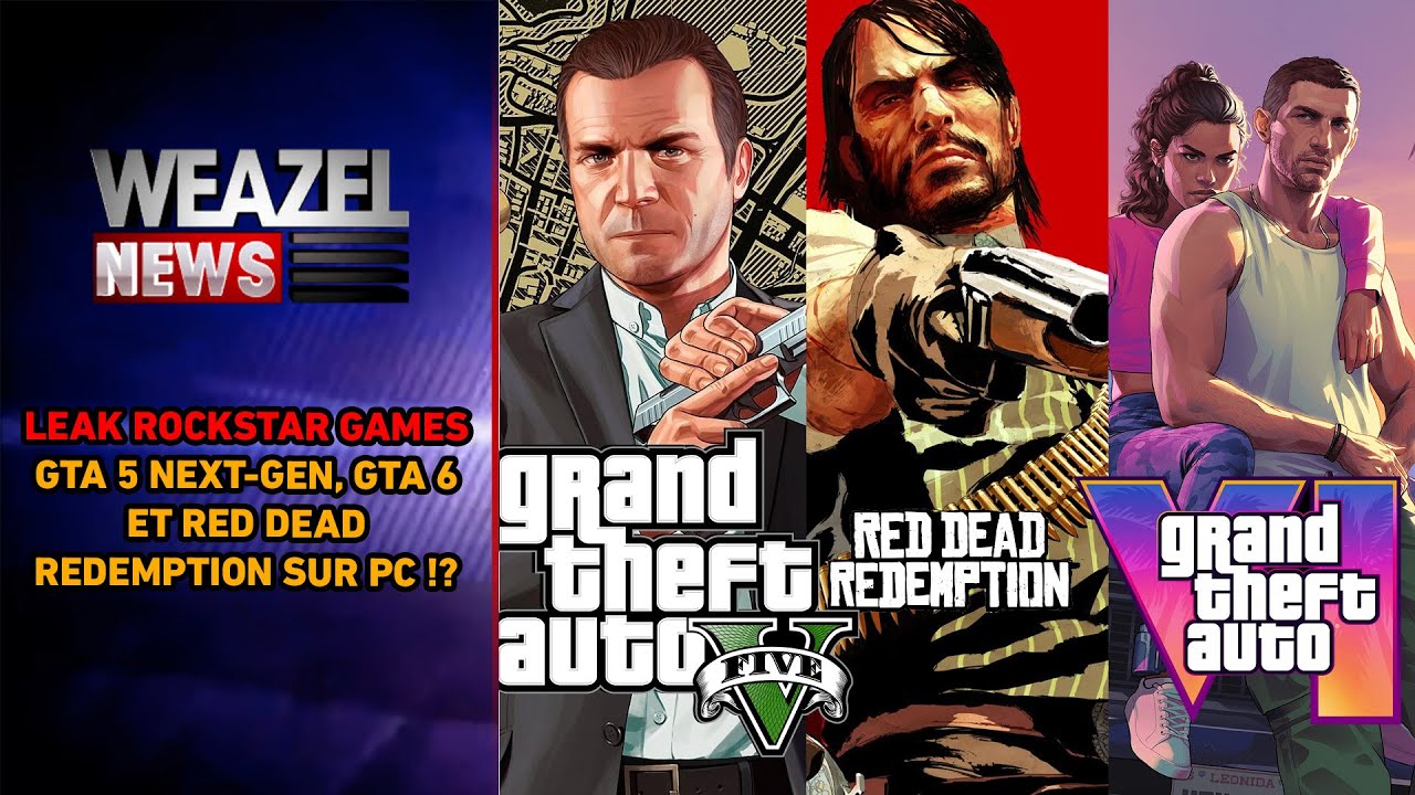 GTA 6, RED DEAD REDEMPTION ET GTA V NEXT-GEN EN APPROCHE SUR PC