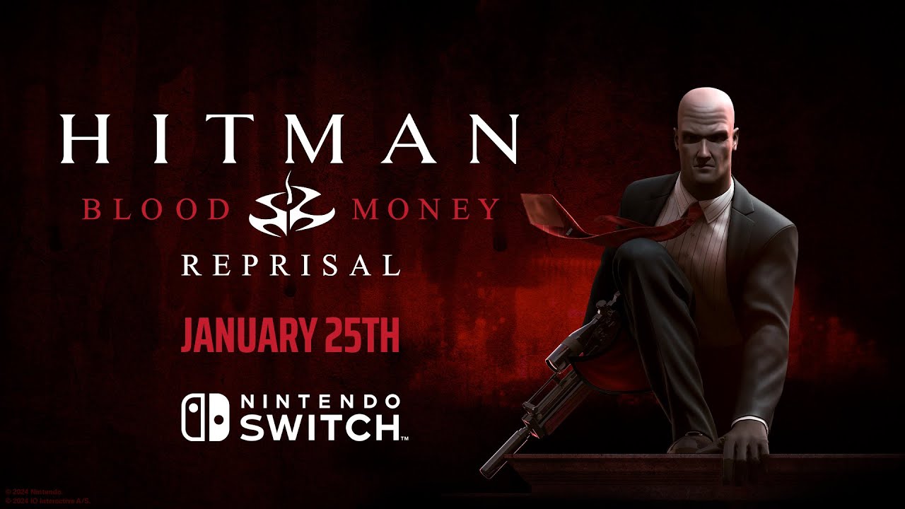 PRE-ORDER NOW — Hitman: Blood Money — Reprisal Hits Nintendo Switch on January 25th