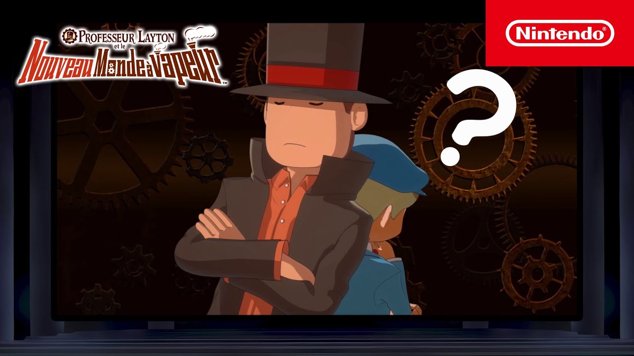 Professeur Layton et le Nouveau Monde à vapeur – Bande-annonce (Nintendo Switch)