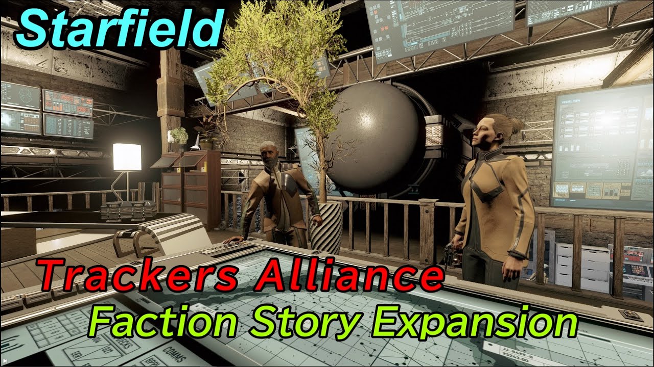 Mod Trailer of mine『Faction Story Expansion: Trackers Alliance』/ Starfield スターフィールド