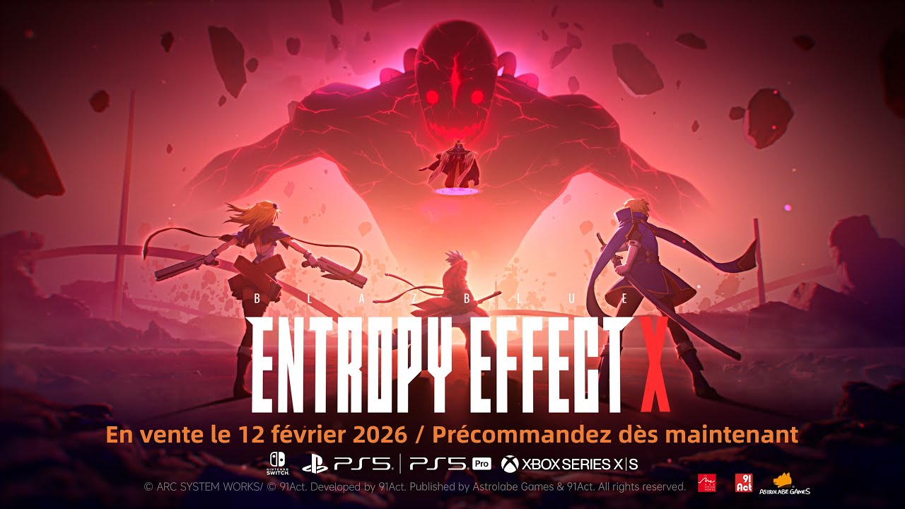 BlazBlue Entropy Effect X arrive le 12 février 2026
