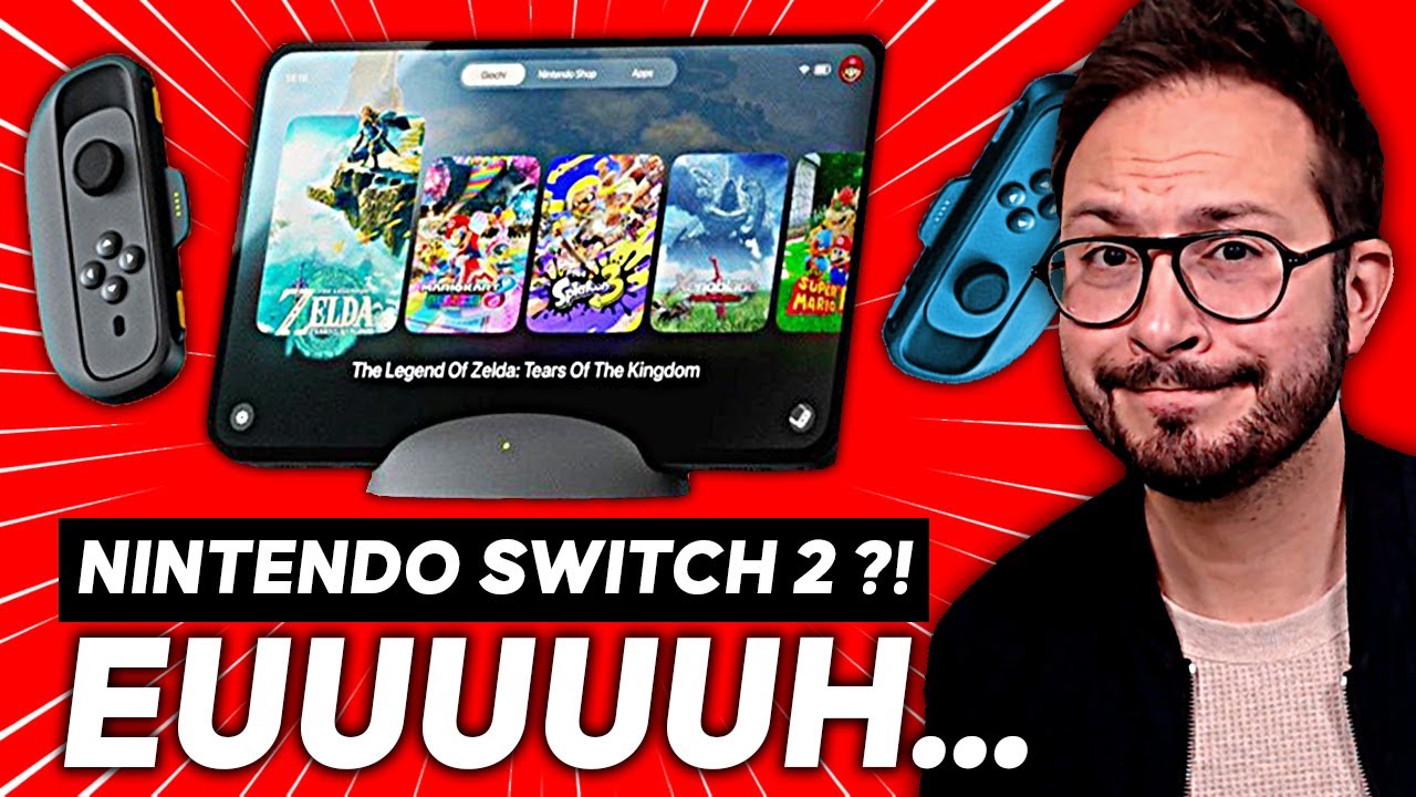 La Nintendo SWITCH 2 dévoilée ?! ATTENTION DÉCRYPTAGE ⚠️ Design, interface, Joy-Con...
