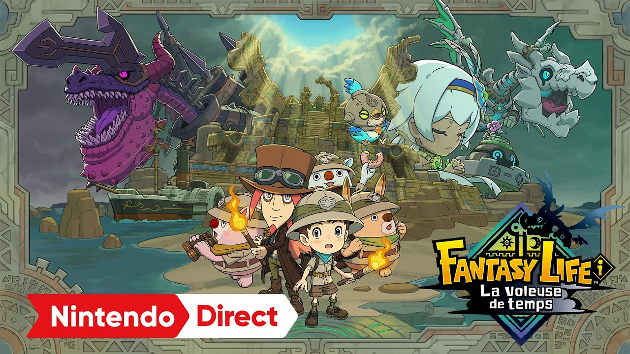 Fantasy Life i : La voleuse de temps – Sortie le 10/10 (Nintendo Switch)