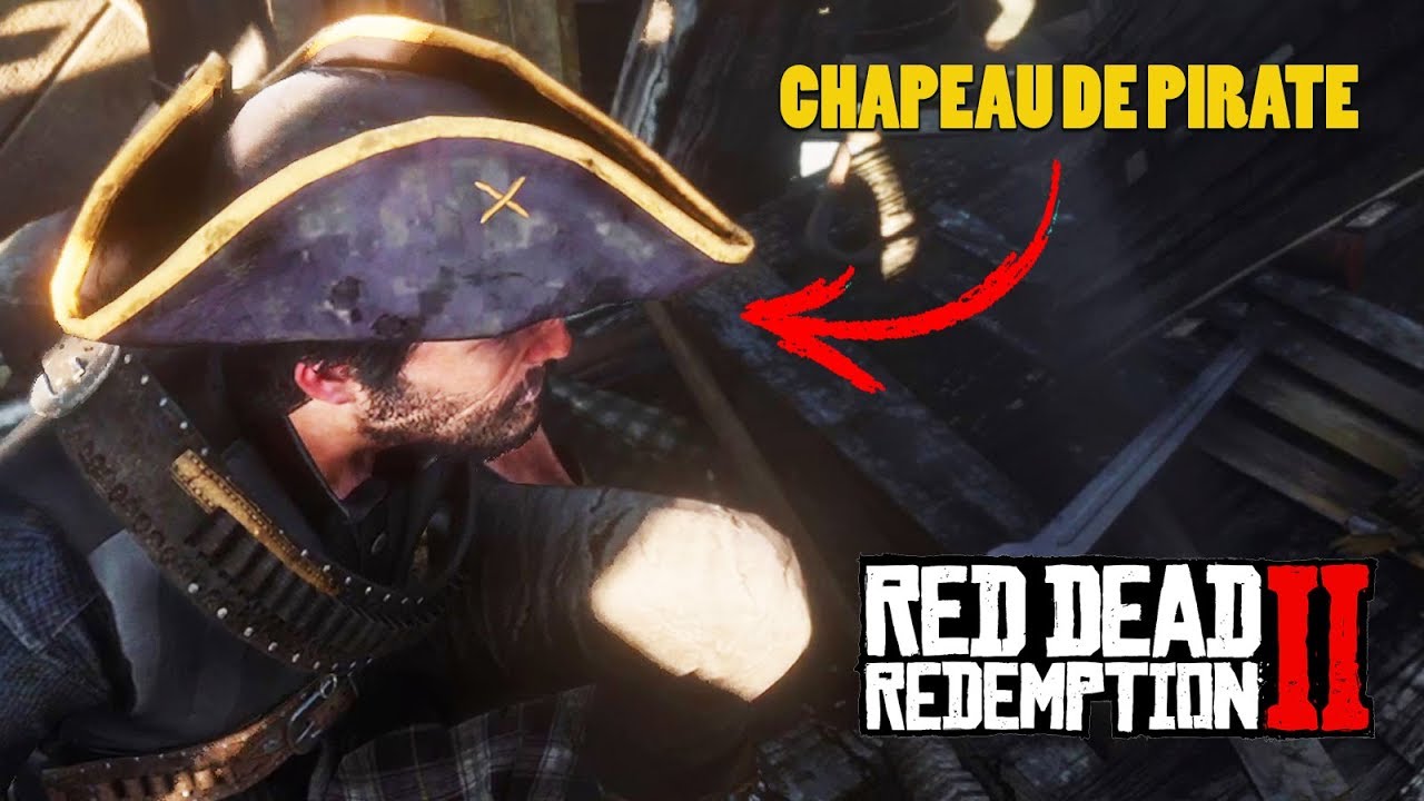 Red Dead Redemption 2 : le CHAPEAU DE PIRATE, voici où le trouver !