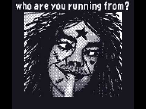 Gameboy Camera Who are you running from and dont be so silly screen