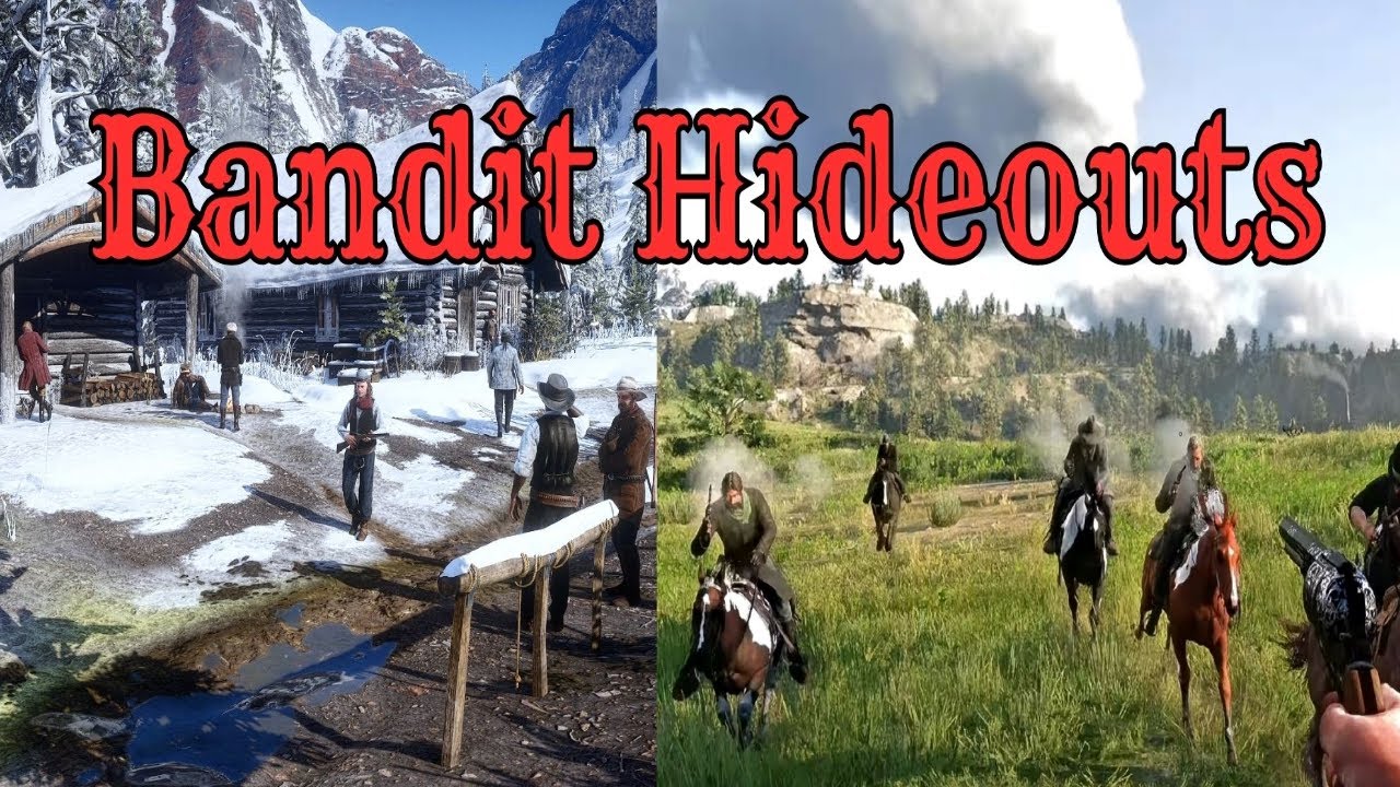 As of May, 10th 2025 This mod adds 134 Bandit Hideouts and 46 Ambush Points to RDR2!