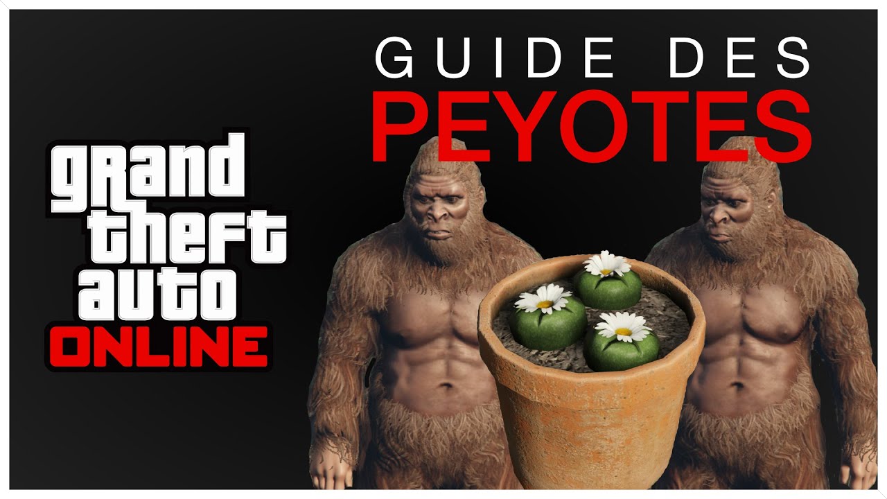 [Guide] Emplacements des 76 peyotes - GTA Online
