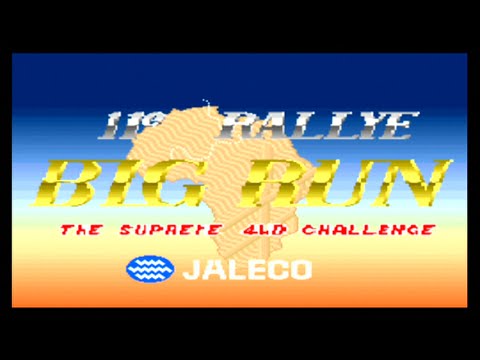 Big Run - Arcade Gameplay - Jaleco 1989 - HD