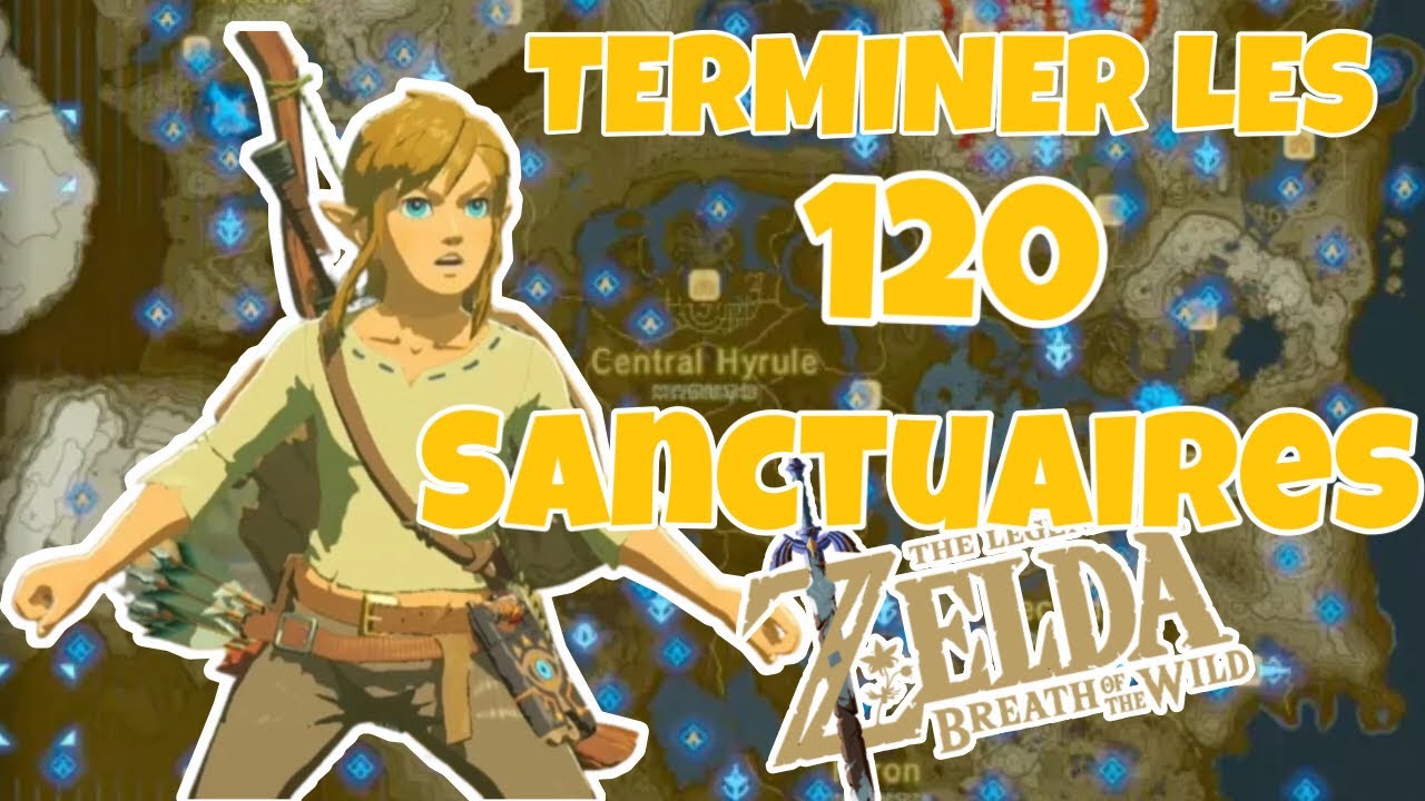 Ça fait quoi de TERMINER tous les SANCTUAIRES sur Zelda Breath of the Wild