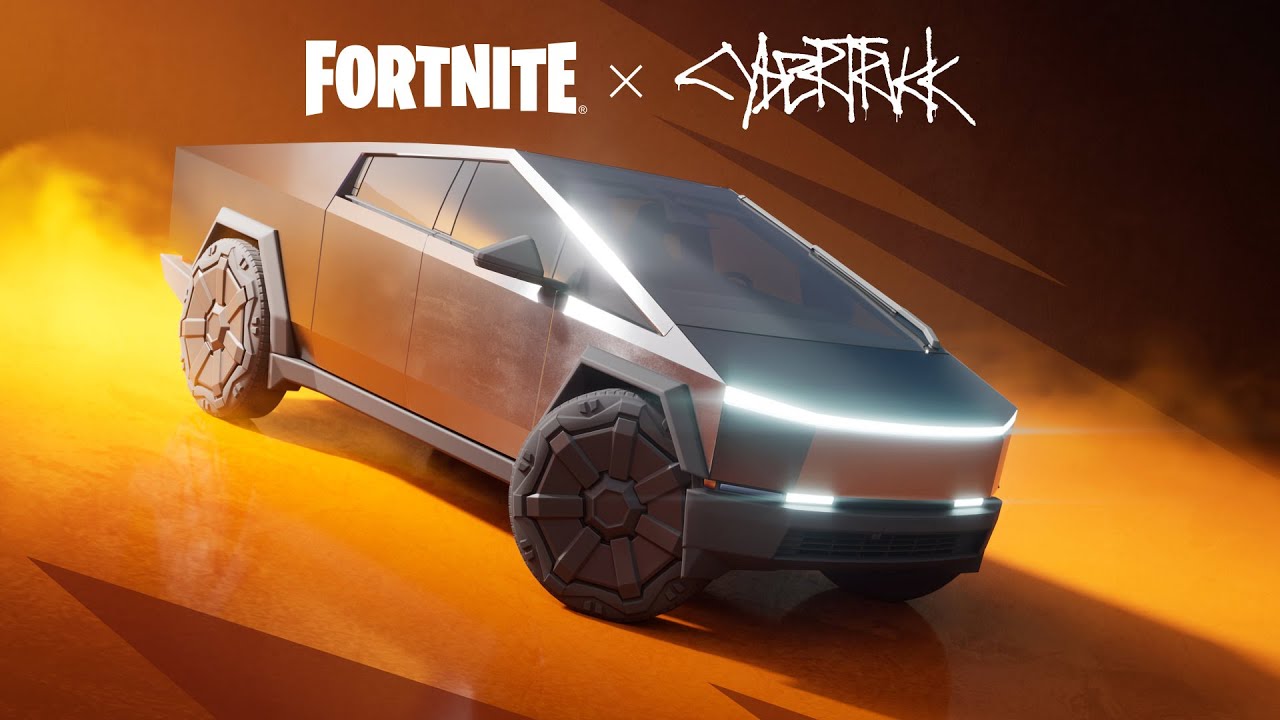 Bande-annonce du Tesla Cybertruck dans Fortnite