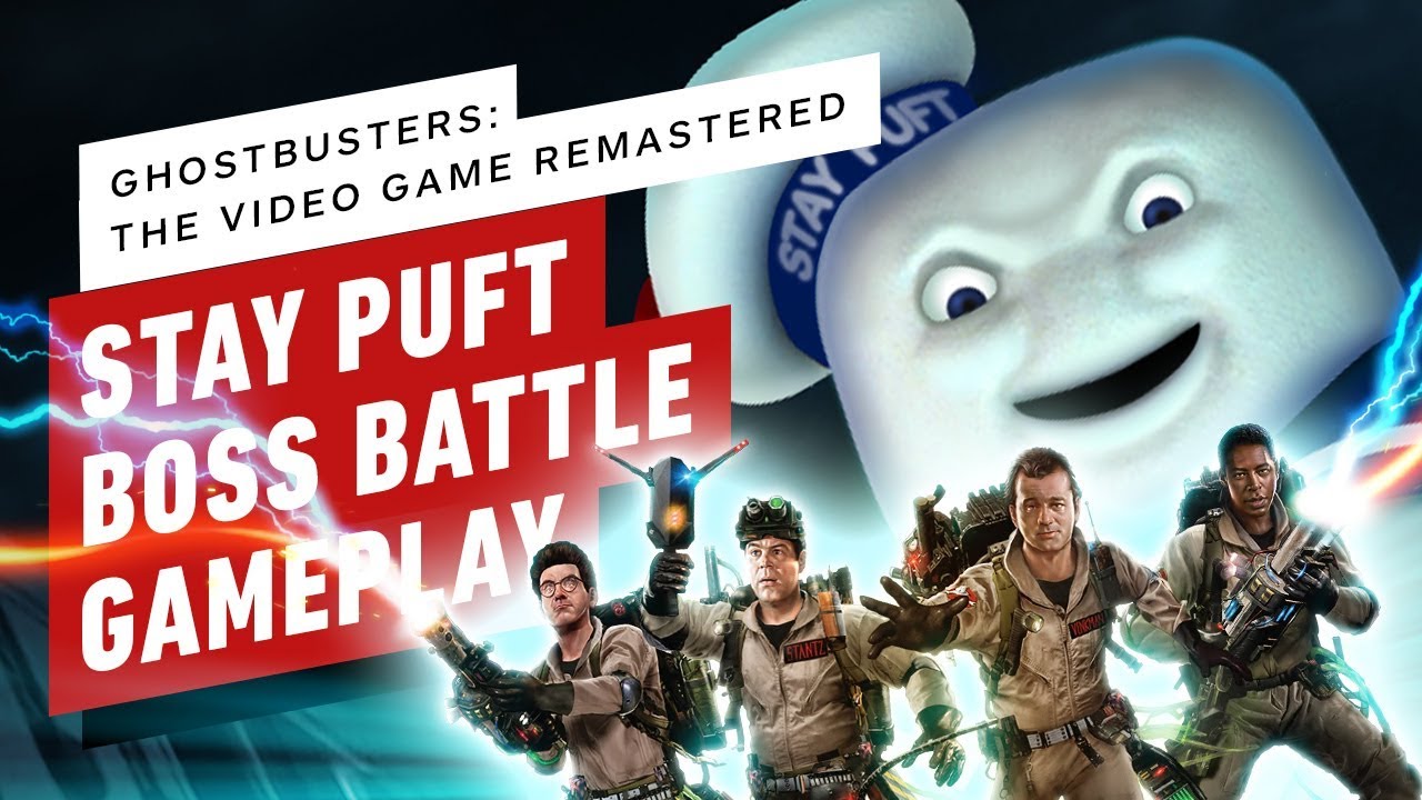Ghostbusters: The Video Game Remastered – Stay Puft Boss Fight Gameplay