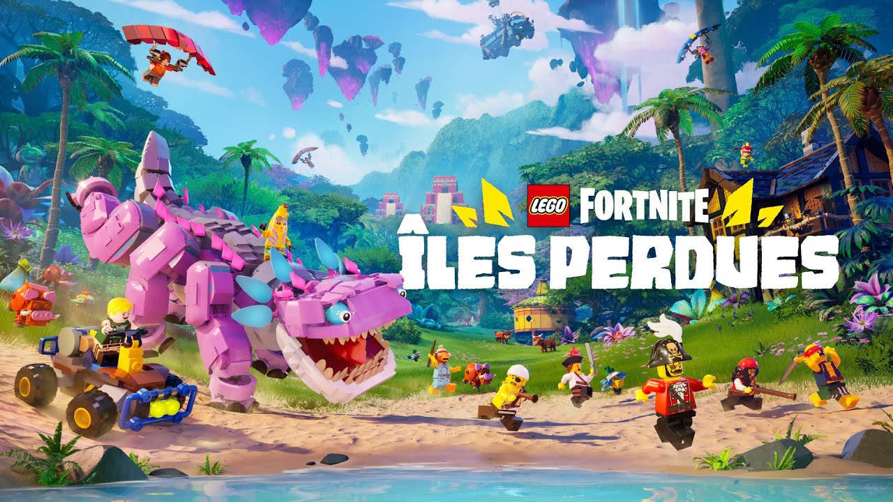 Explorez les îles perdues dans LEGO Fortnite !