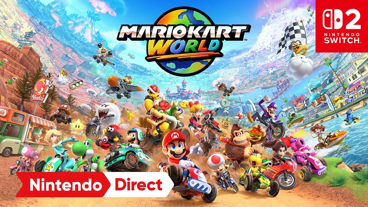 Mario Kart World – Bande-annonce de révélation (Nintendo Switch 2)