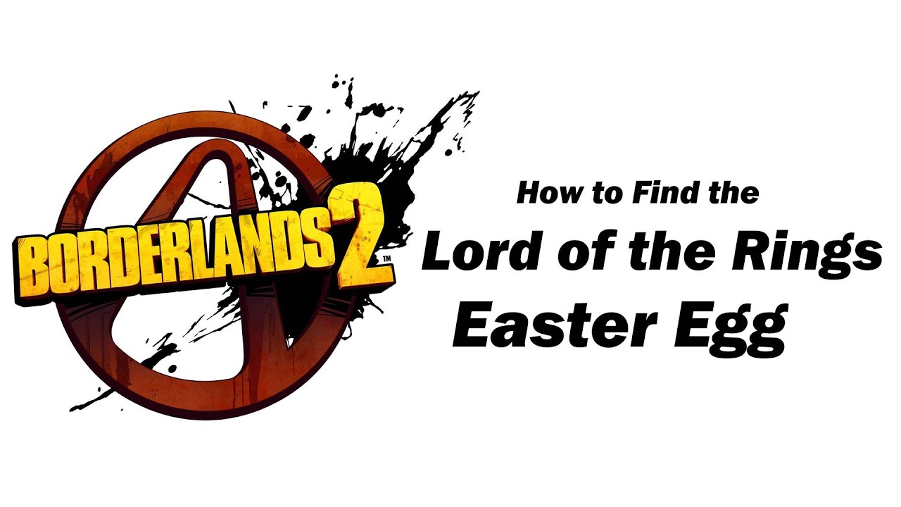 Borderlands 2 - Easter Egg - Lord of The Rings Re-Enactment