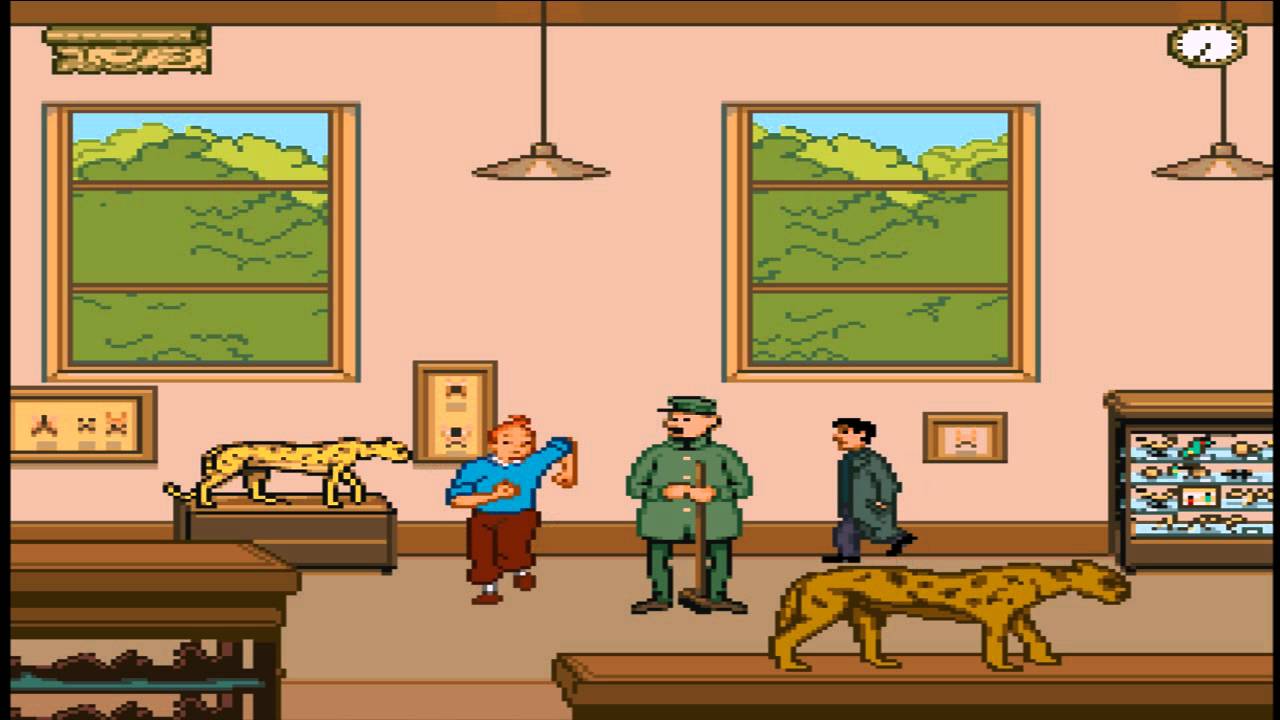 Tintin et le temple du soleil - Niveau 1 - Dur - SNES