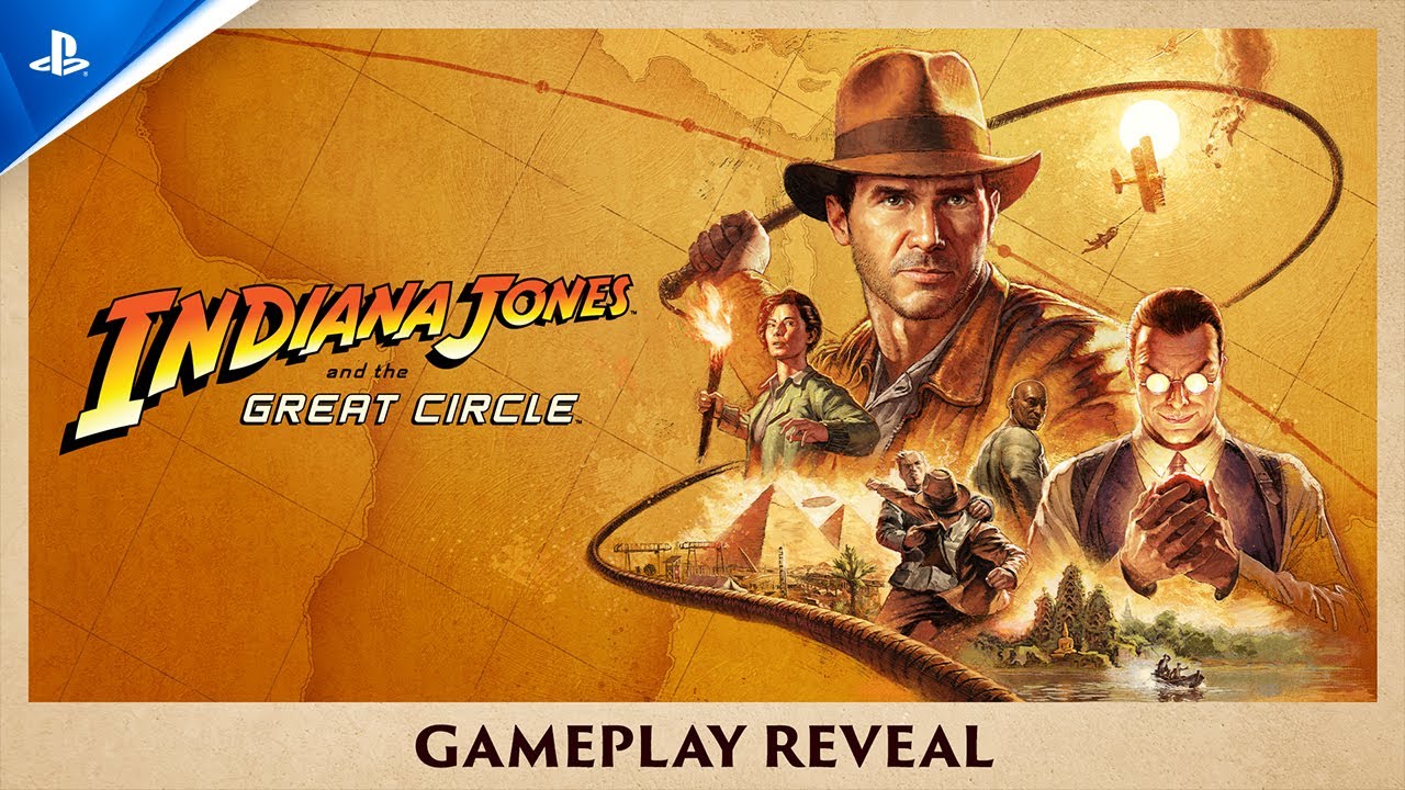 Indiana Jones and the Great Circle - Gameplay Reveal Trailer | PS5 Games