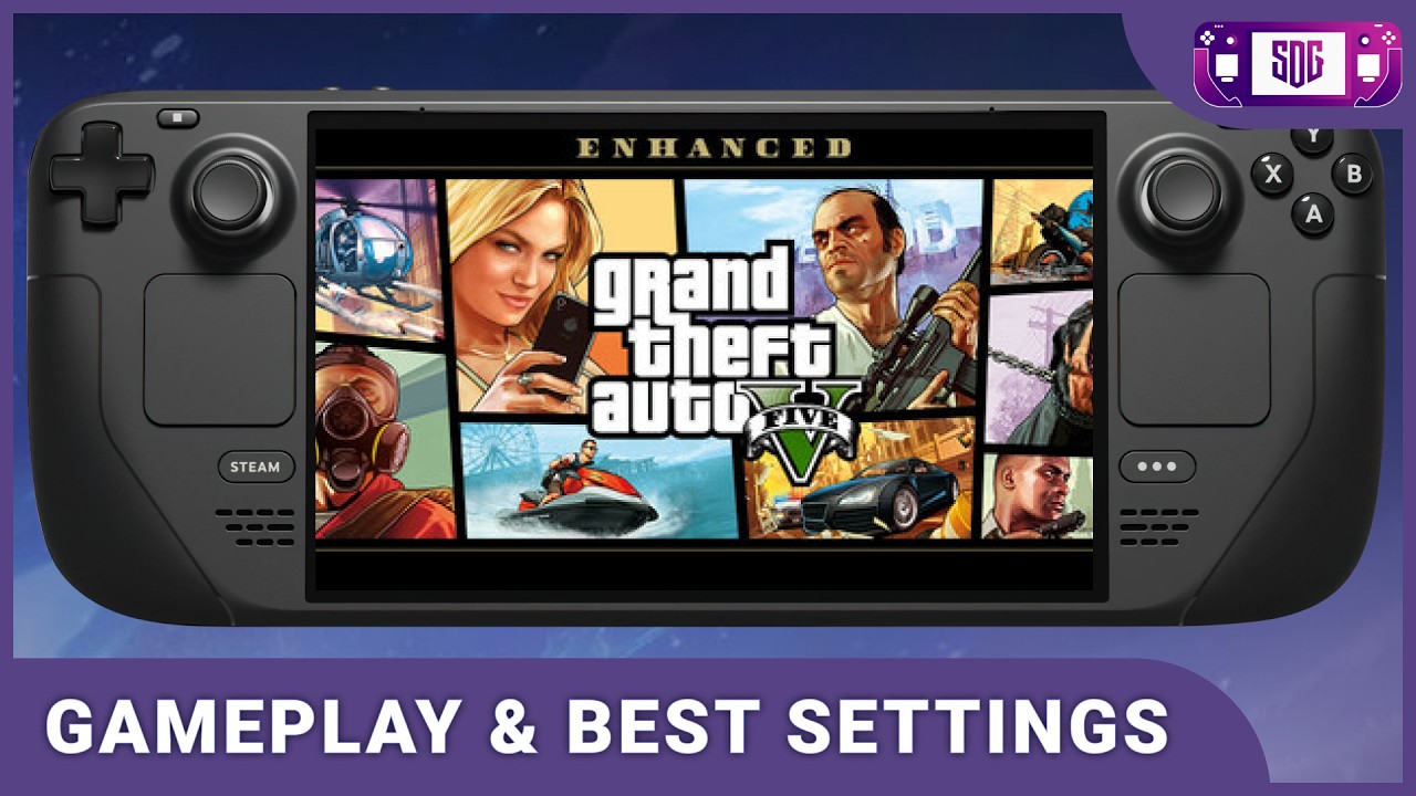 Grand Theft Auto V Enhanced Steam Deck Performance & Best Settings