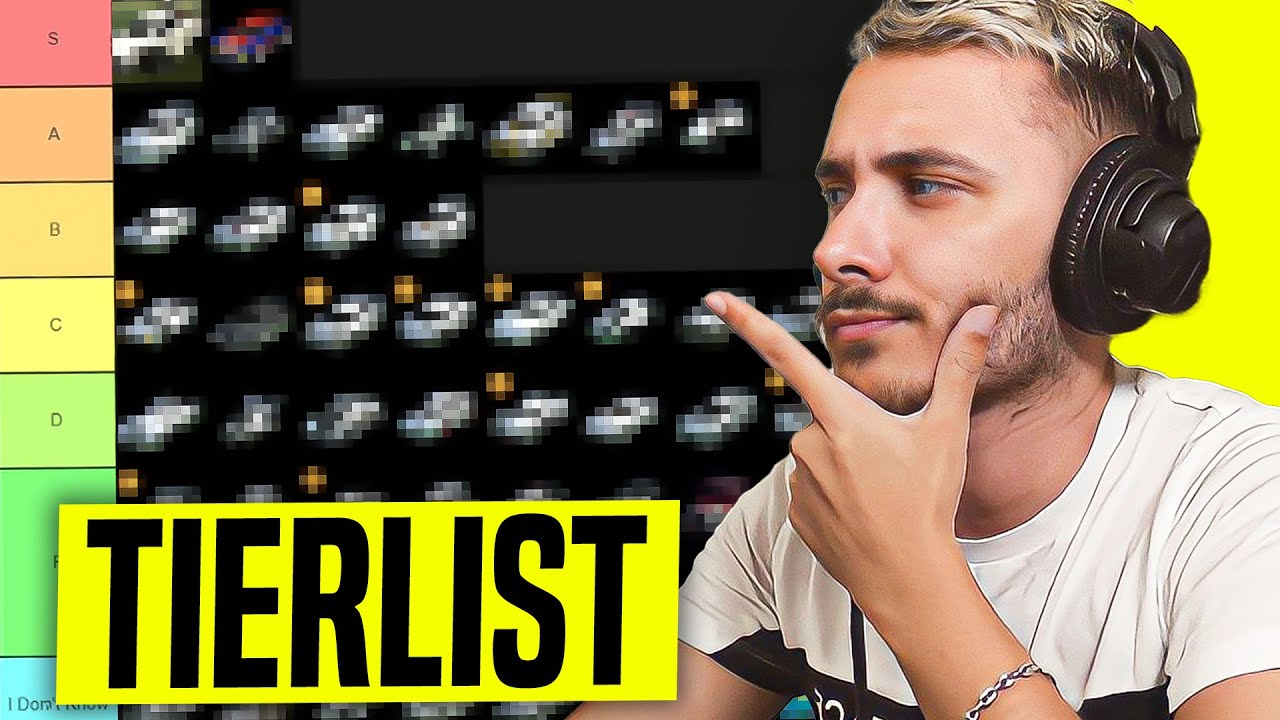 LES MEILLEURES VOITURES POUR MONTER SUR ROCKET LEAGUE ! (tier list voitures)
