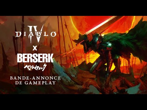 Diablo IV x Berserk | Bande-annonce de Gameplay