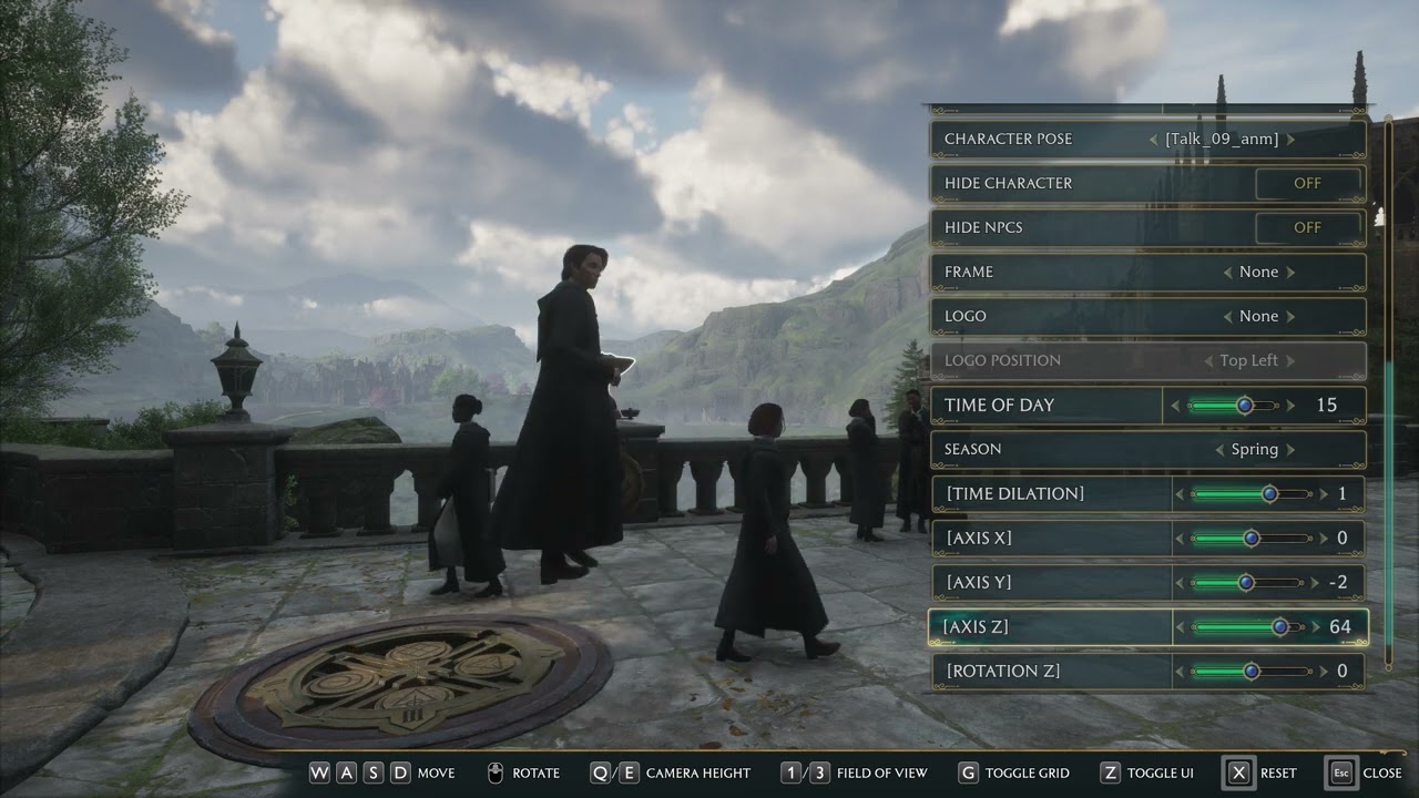 Hogwarts Legacy PhotoMode Enhanced : Adding new options