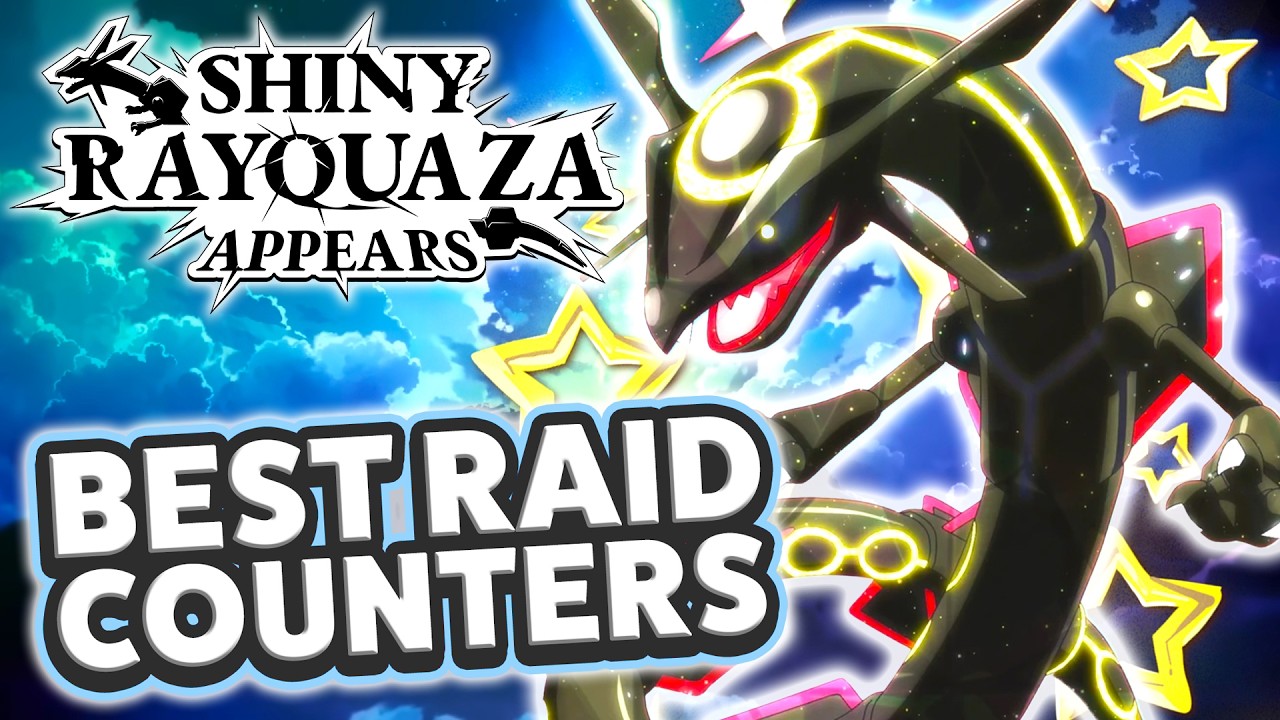 10 BEST Pokémon You Can Use for Shiny Rayquaza, Raid Build Guide