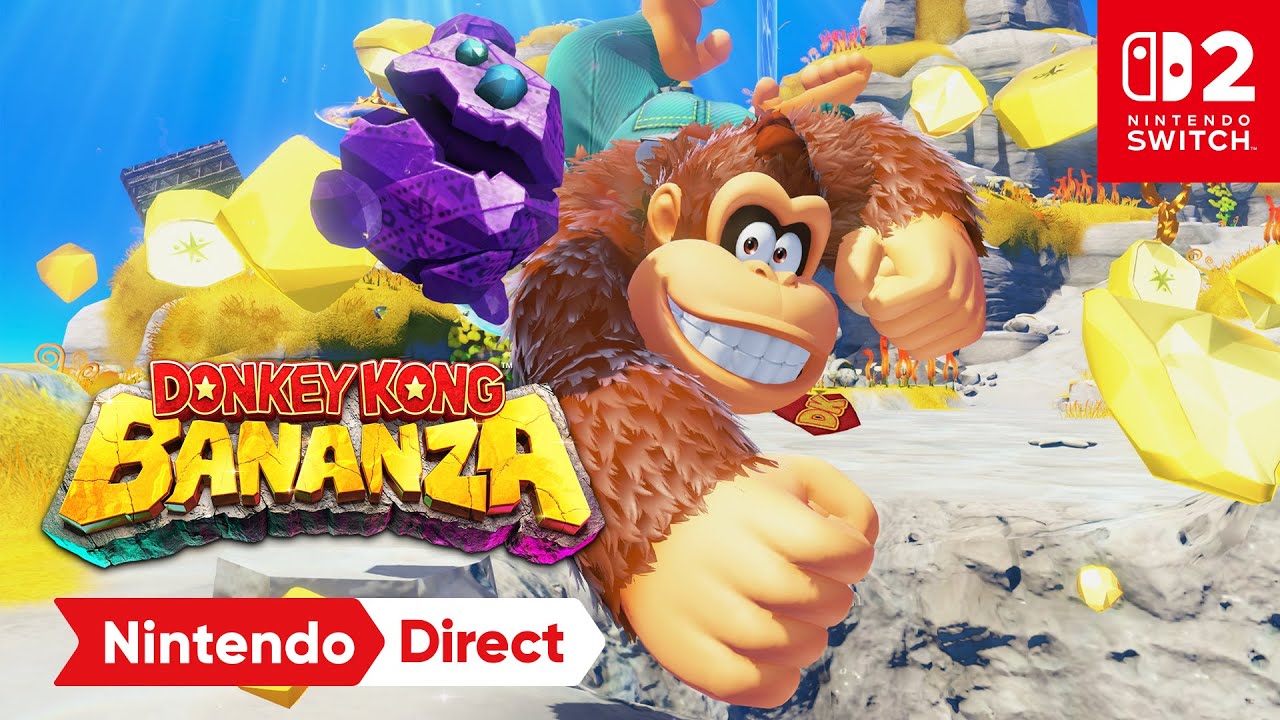Donkey Kong Bananza – Bande-annonce de révélation (Nintendo Switch 2)