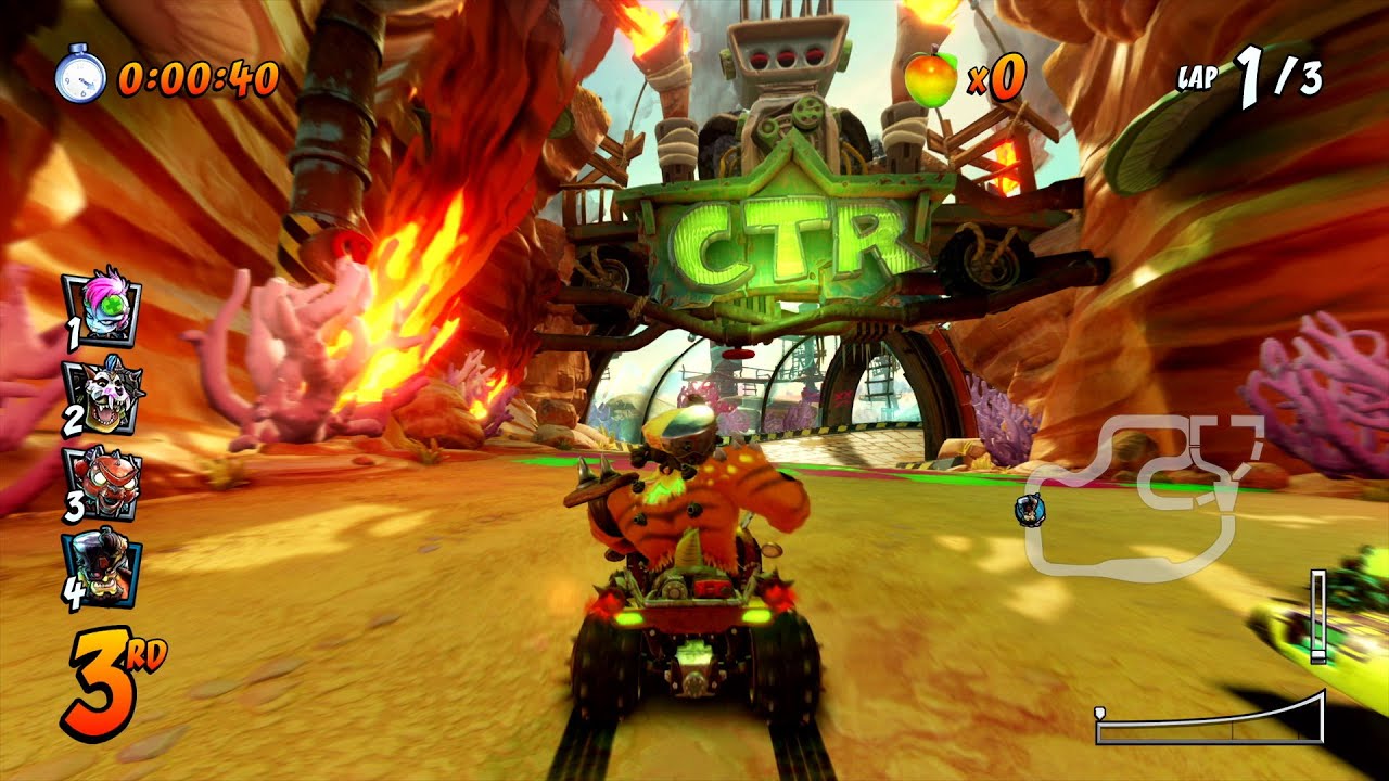 Crash Team Racing Nitro-Fueled - Rustland Grand Prix Gameplay