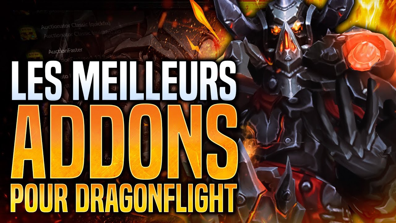ADDONS INDISPENSABLES POUR DRAGONFLIGHT