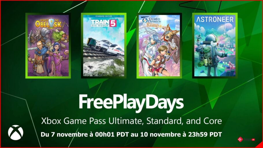 Profite de ces 4 jeux gratuits fascinants ce week-end avec Xbox Free Play Days !