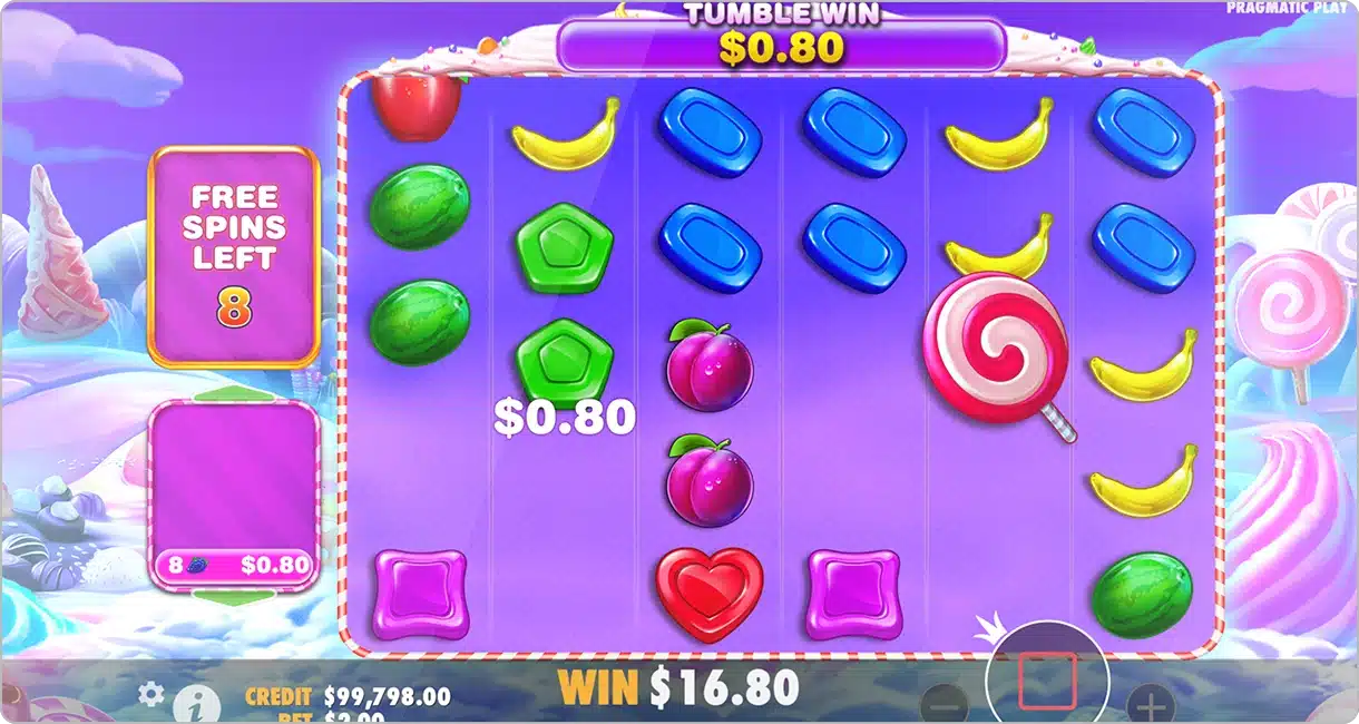 les bonus disponibles sur Sweet Bonanza 1000