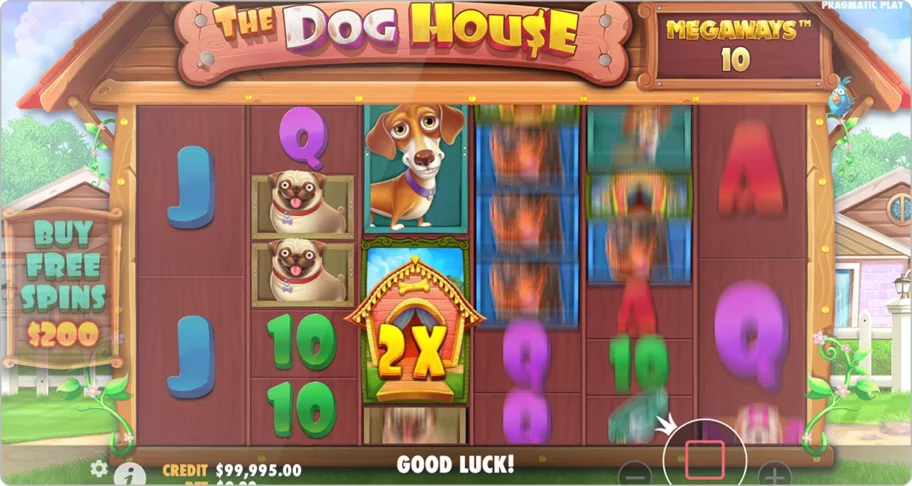 L’univers du jeu The Dog House Megaways 