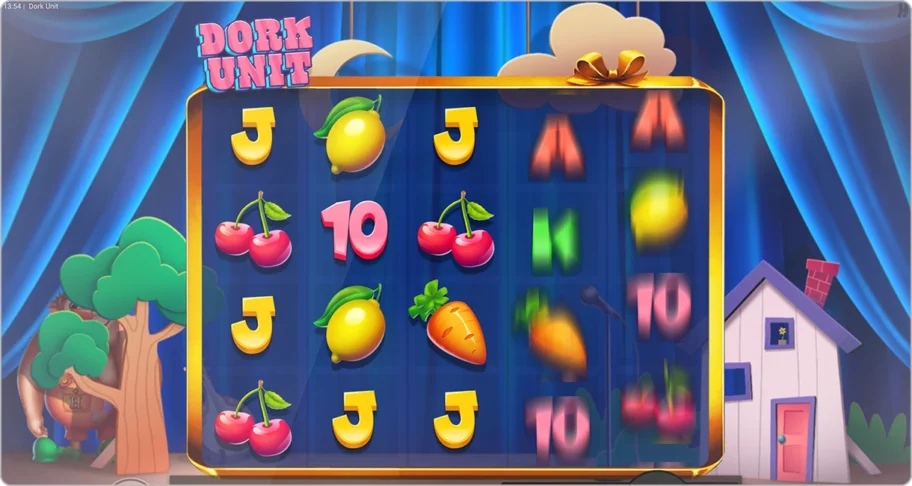 gameplay de la machine à sous Dork Unit