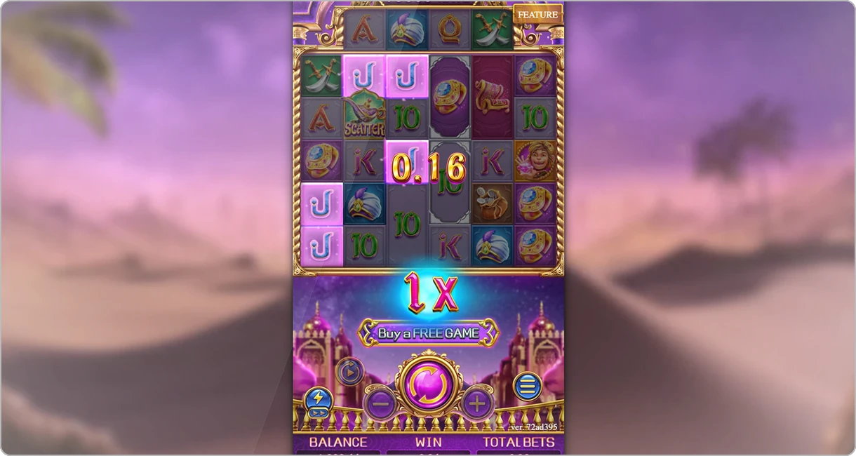 Thème et ambiance graphique de Golden Genie