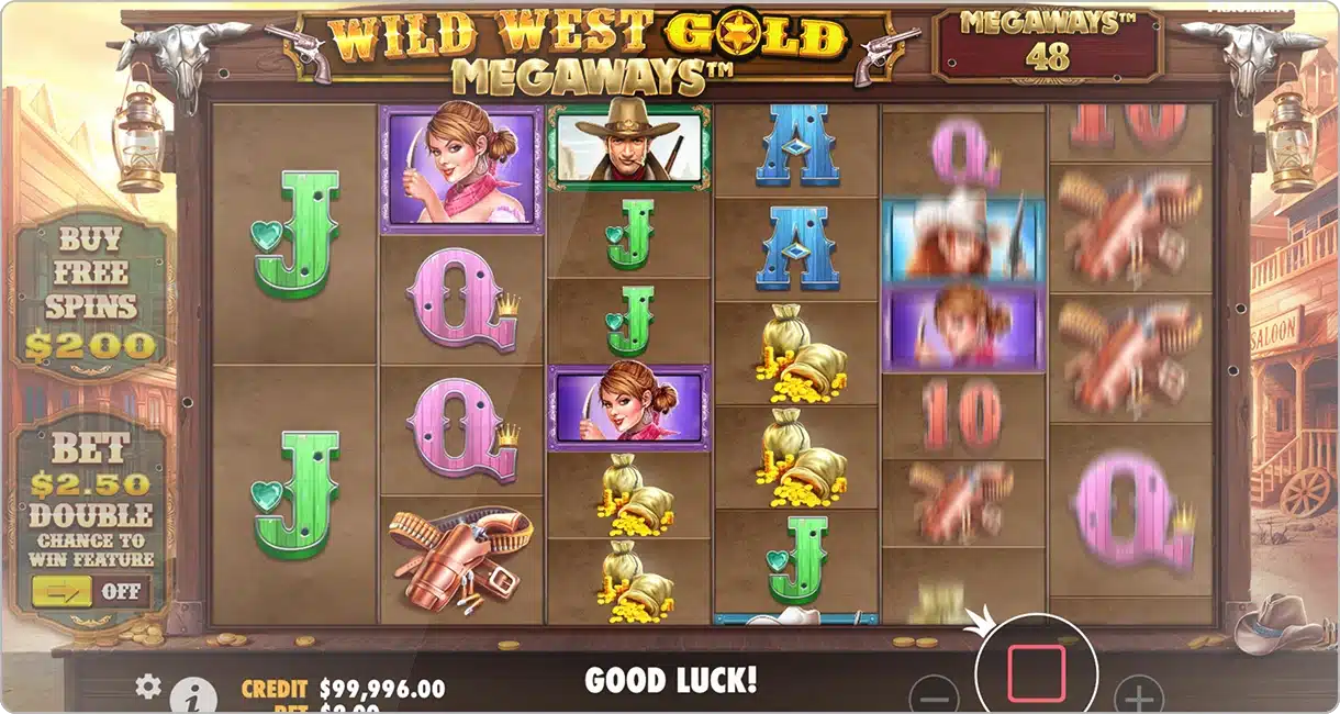 le thème et l'univers du jeu Wild West Gold Megaways