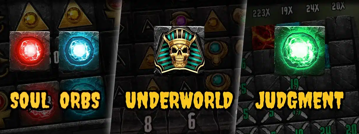 les bonus dans le jeu Hand of Anubis