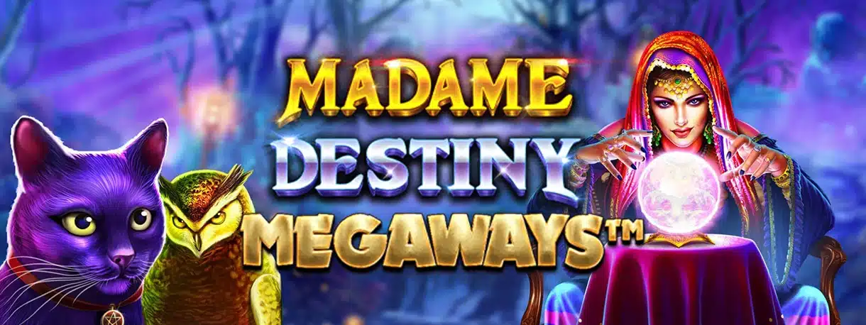 Madame Destiny Megaways Image Image du jeu Madame Destiny Megaways