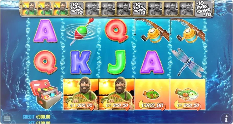 Le symbole Wild de big bass bonanza