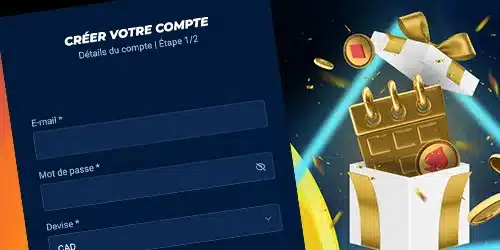 Créer un compte sur Jupi casino