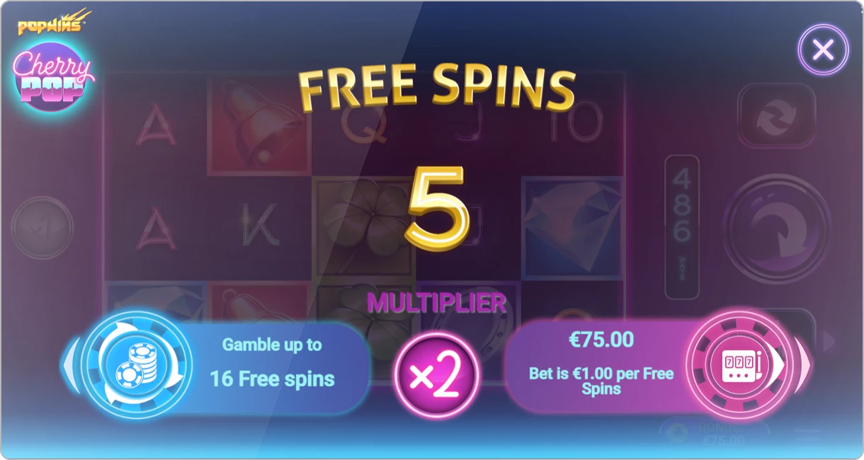 Comment jouer à la machine à sous Cherry Pop ?