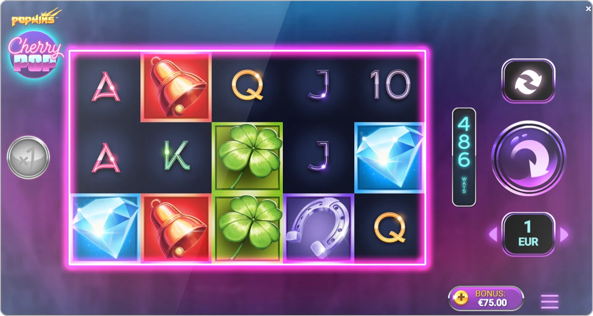 Comment jouer à la machine à sous Cherry Pop ?