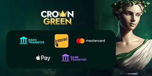 les méthodes de paiement sur CrownGreen casino