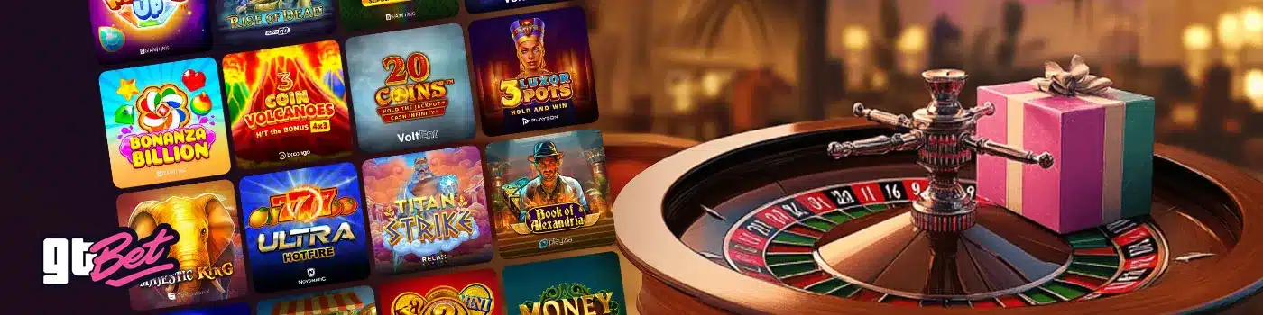 Les différents types de jeux populaires sur GT.bet casino