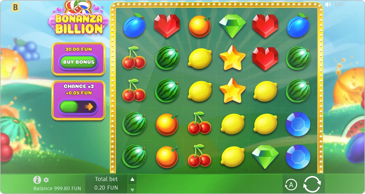 Jouer à Bonanza Billion de BGaming