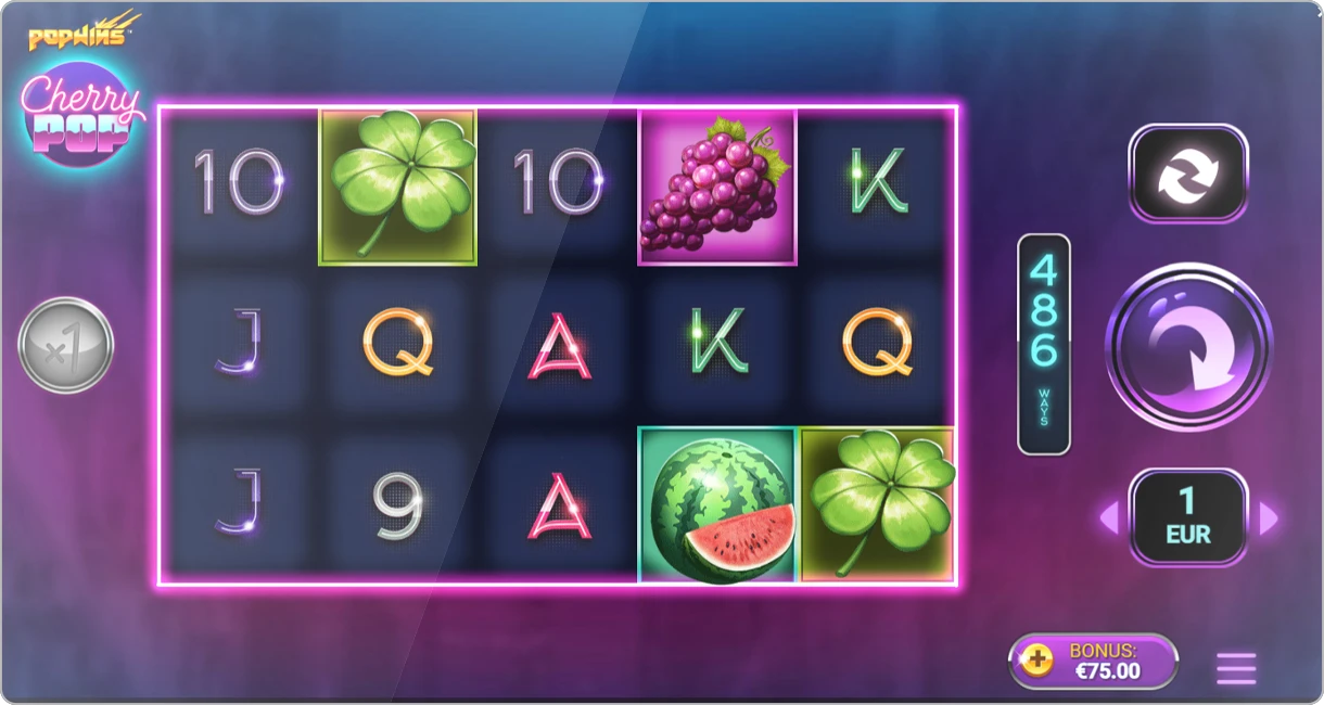 Jouer sur Cherry Pop d'AvatarUx