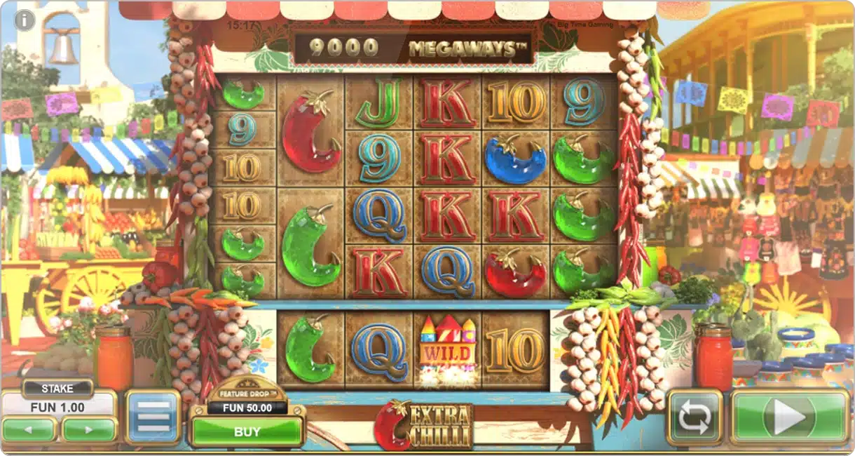 jouer à la machine à sous Extra Chilli de Big Time Gaming