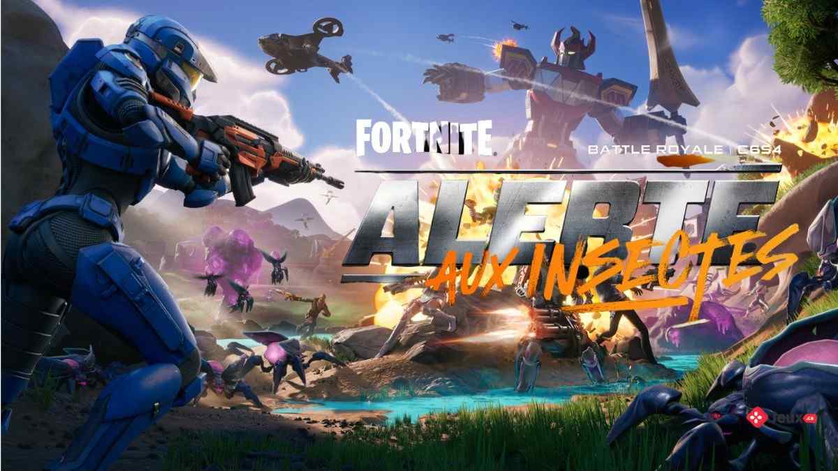 Fortnite Chapitre 6 : une île infestée d’insectes vous attend dans la nouvelle saison choc !